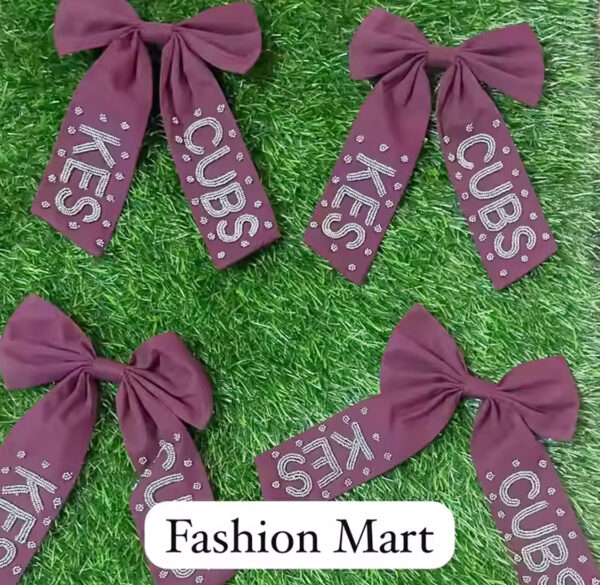 Beaded-Hair-Bow-Clip