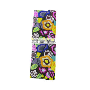 Floral-Beaded-Crossbody-Clutch