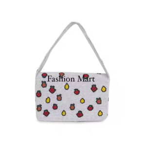 Lemon-Strawberry-Beaded-Bag-Purse