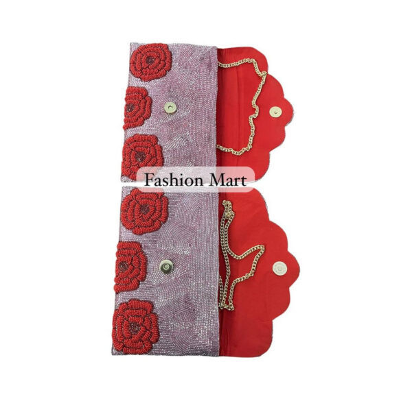 Red-Rose-Beaded-Clutch