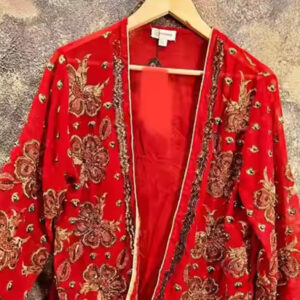 Red-Velvet-Beaded-Jacket