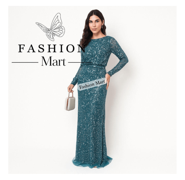 Embellished-Mermaid-Evening-Dress