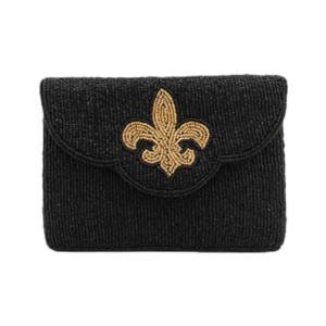 Beaded-Fleur-De-Lis-Clutch
