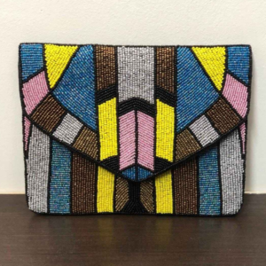 Geometric-Beaded-Clutch
