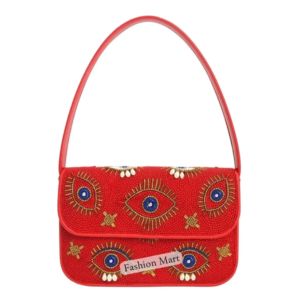 Red-Evil-Eye-Beaded-Shoulder-Bag